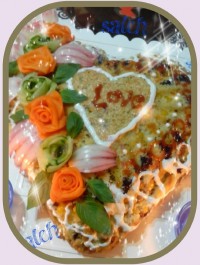 کیک سبزیجات