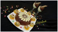 کرم باواریا شکلاتی