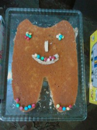 کیک دندان برای باران جونم