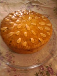 بادام پلو با سس گشنیز