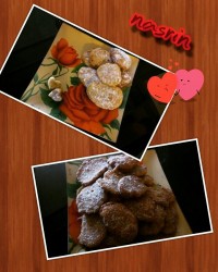 شیرینی سیب دارچینی با دو نوع رویه