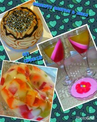 دسر (شارلوت بستنی ژله مورب)