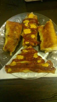 رولت گوشت با سس