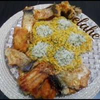 سبزی پلو و ماهی