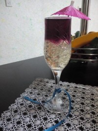 ژله حباب دار