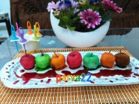 کمپوت سیب در مایکرویو