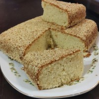 کیک ارده وکنجدمن