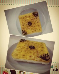 چیز کیک موز