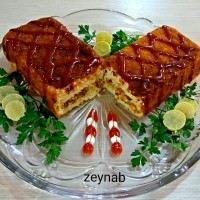 کیک گوشت