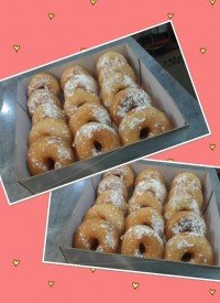 دونات های آماده عرضه