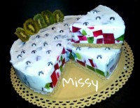 چیز کیک خرده شیشه