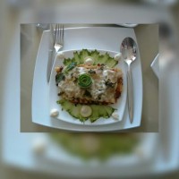 رول لازانیا مرغ