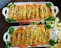 بویرک گوشت و سیب زمینی در فر