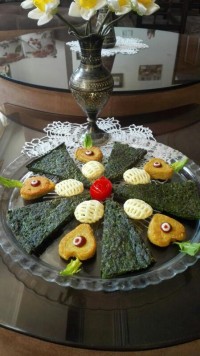 کوکو سیبزمینی واسفناج