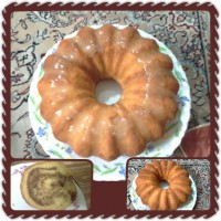 کیک پرتقالی با رویه سس پرتقال