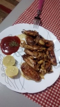 بال سرخ شده همسرم پسندیدش