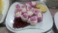 ژله بستنی گل رز