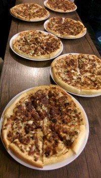 پیتزامرغ وقارچ