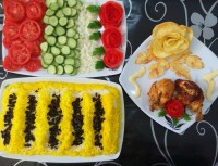 ناهارامروزمون که به نیت حضرت رقیه درست کردم