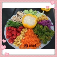 بشقاب سبزیجات