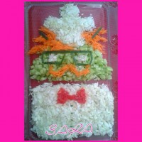 سالاد قالبی سرآشپز پاپیون