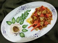 خوراک قارچ با دورچین قارچ