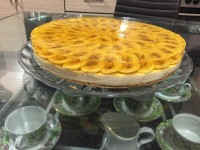 چیز کیک موز