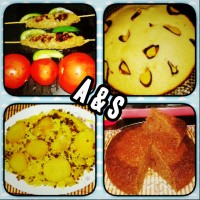 کباب تابه ای با رویه سبزیجات