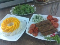 کباب ماهیتابه ای
