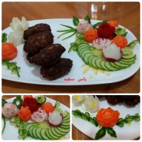 بالاخره یاد گرفتم با هویج و شلغم گل درست کنم