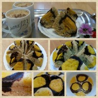 کیک چیتا (به روش فنجونی)