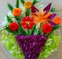 سالاد گلدونی