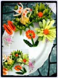 دورچین بشقاب غذا