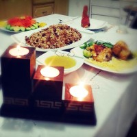 رشته پلوبامرغ