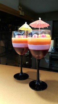 دسر رنگین کمان