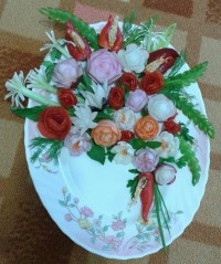 تزیین سبزیجات