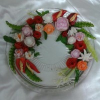 تزیین سبزیجات