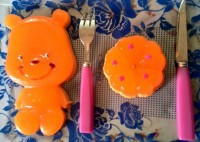 ژله بستنی پرتقالی