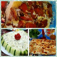 اینم غذاهای من (ته چین مرغ . لازانیا . الویه)