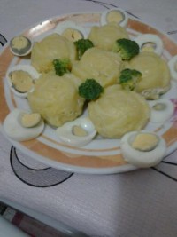 پوره تند سیب زمینی شیرین