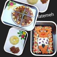 اینم غذای من جای دوستان سبز