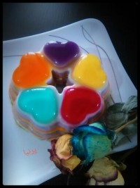 اینم ژله بستنی رنگارنگ من
