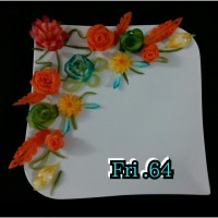 تزیین بشقاب غذا