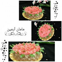 ژلو کیک دو رنگ