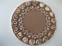 چیز کیک شکلاتی نپختنی