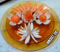 تزیین سبزیجات