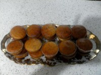 مافین کدو حلوایی وسیب