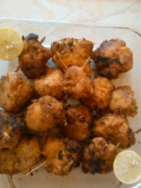 ران مرغ پر شده با قارچ