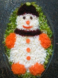 سالاد ادم برفی