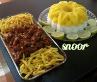 خورشت ماهیچه با پلو